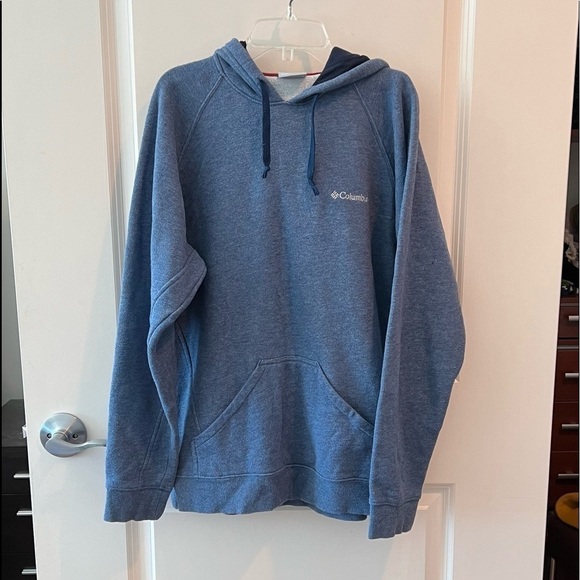 Columbia Blue Hoodie Size S - Picture 1 of 13